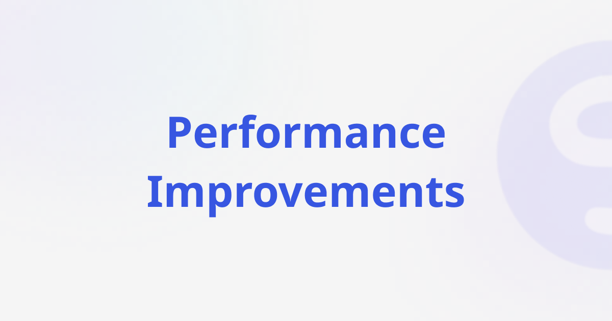 Performance Header