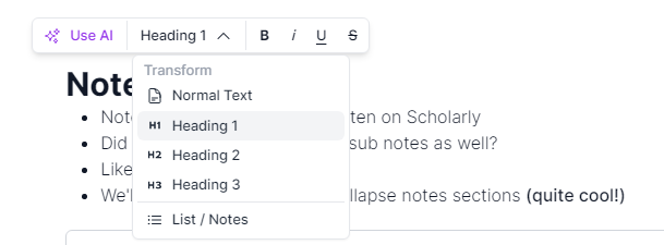 Note Taking Video