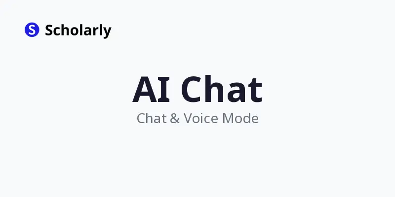 AI Chat and Voice Mode