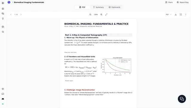 AI Worksheet Generator — practice problems and a quiz with answer key, ready to print as a PDF